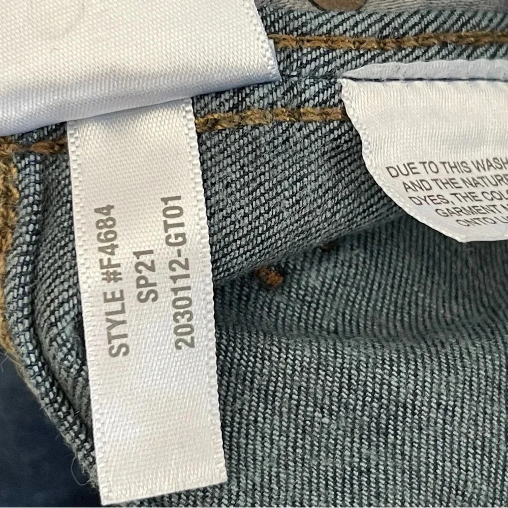 Madewell 10" High-Rise Skinny Jeans in Hayes Wash Women's Size 25 - Picture 15 of 15